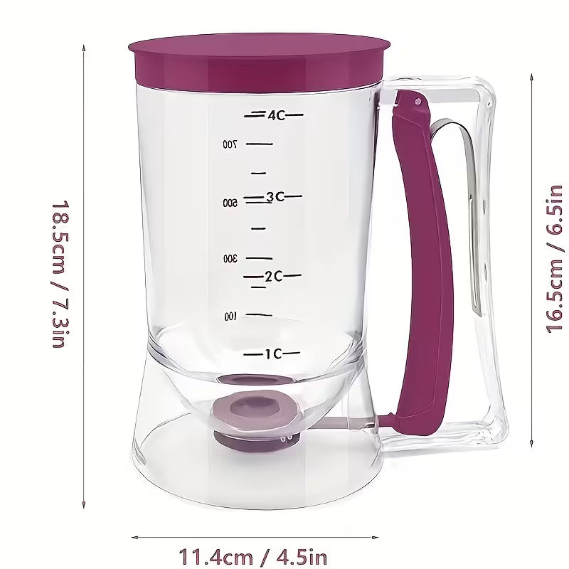 Batter Separator Handheld Measuring Cup