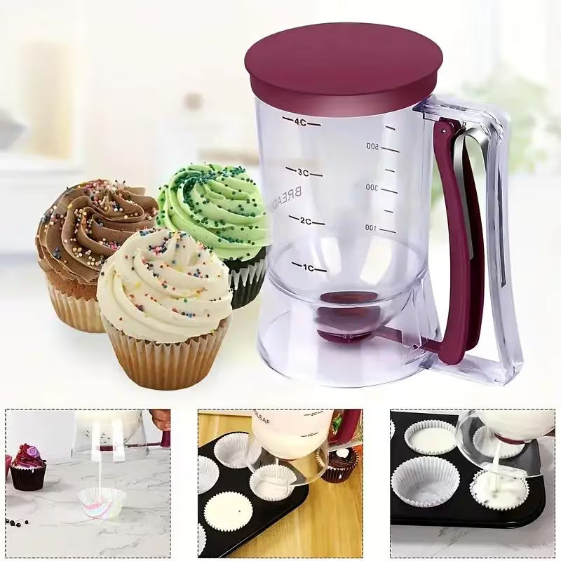 Batter Separator Handheld Measuring Cup
