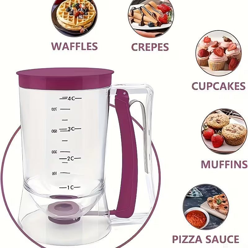 Batter Separator Handheld Measuring Cup
