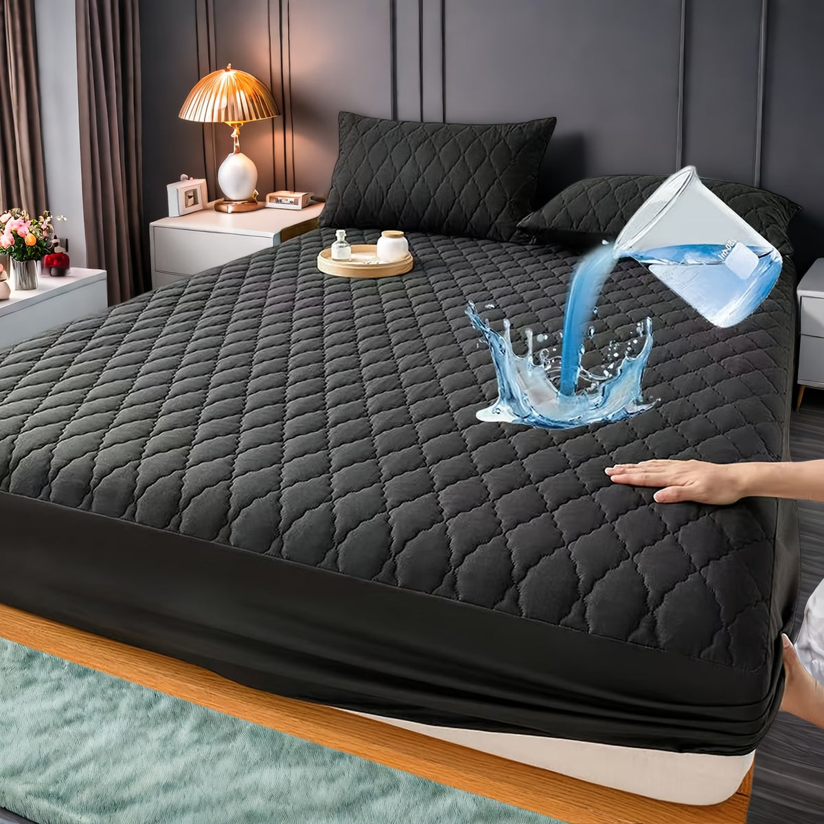 Ultrasonic Embossed Mattress Protector