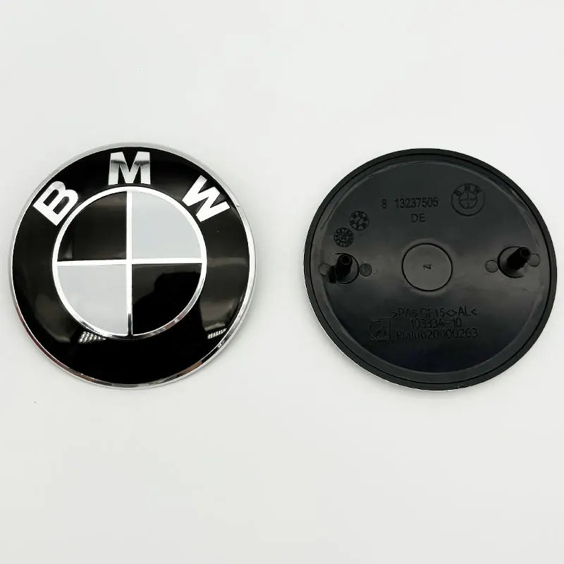 3D ABS 74mm 82mm Car Front Hood Badge Logo Rear Trunk Emblem For BMW M Performance E39 E60 E90 F20 F15 E46 G20 G30 Accessories
