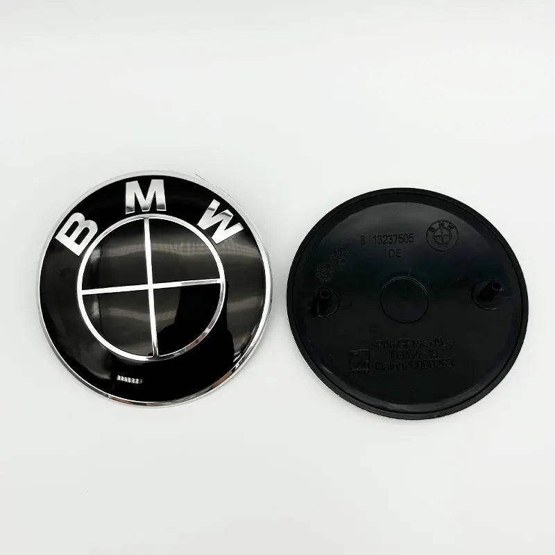 3D ABS 74mm 82mm Car Front Hood Badge Logo Rear Trunk Emblem For BMW M Performance E39 E60 E90 F20 F15 E46 G20 G30 Accessories