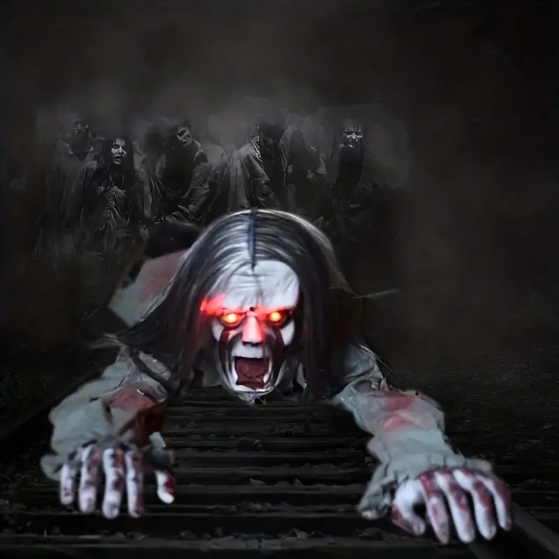 1pc Crawling Ghost - Sound-Controlled Electric Prop with Hair