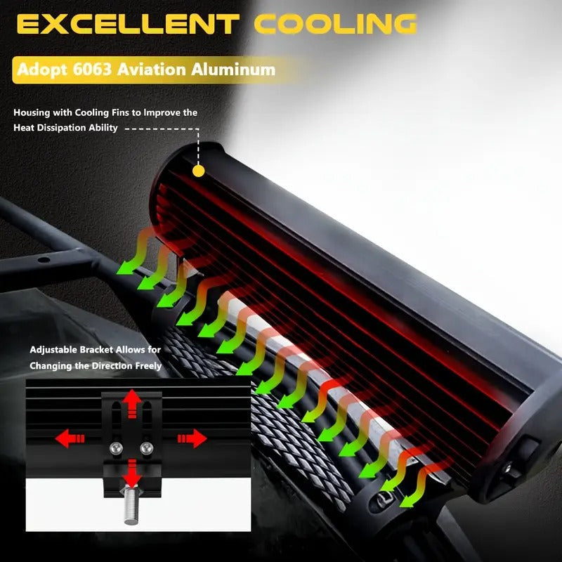 Off Road LED Light Bar Kit with Pods